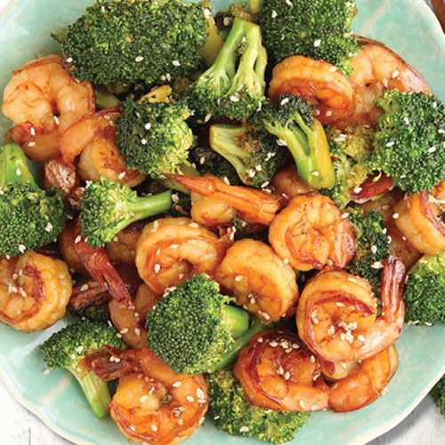 Asian Shrimp and Broccoli